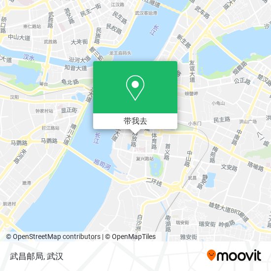 武昌邮局地图