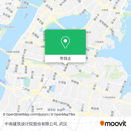 中南建筑设计院股份有限公司地图