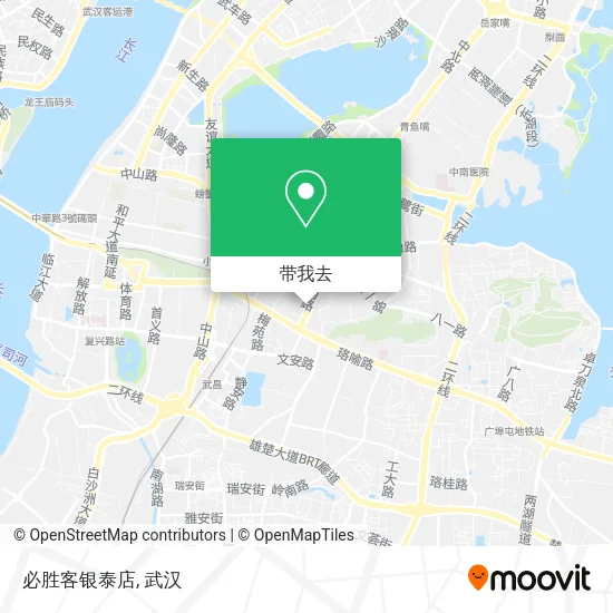 必胜客银泰店地图