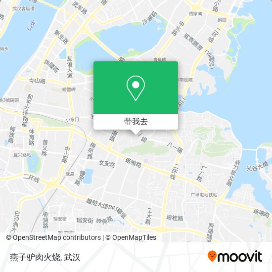 燕子驴肉火烧地图