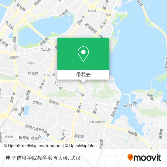 电子信息学院教学实验大楼地图