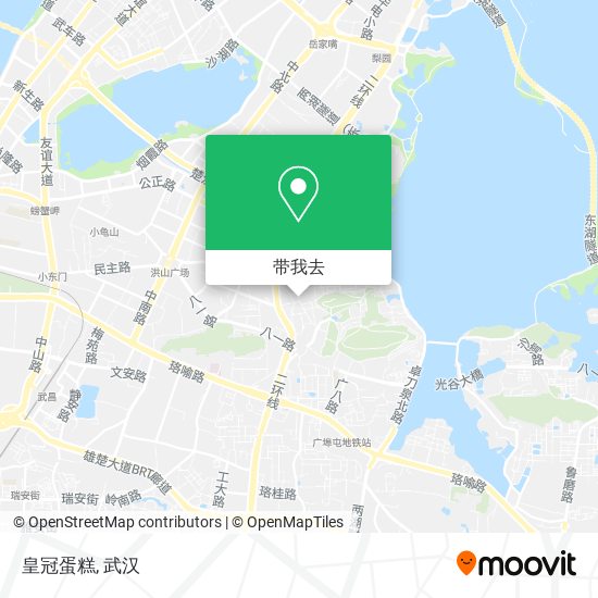 皇冠蛋糕地图