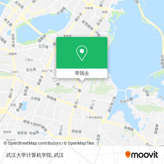 武汉大学计算机学院地图