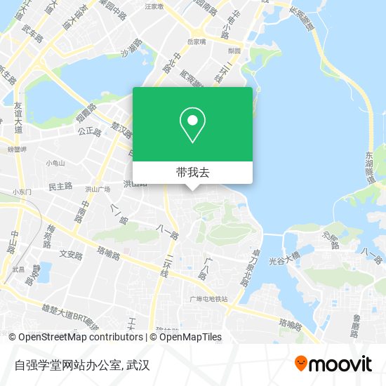 自强学堂网站办公室地图