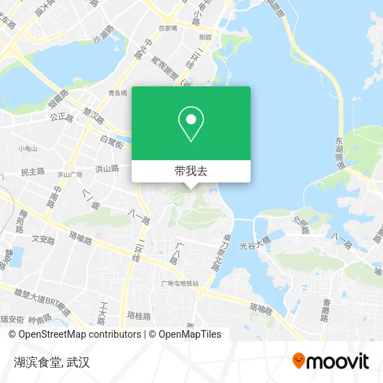 湖滨食堂地图