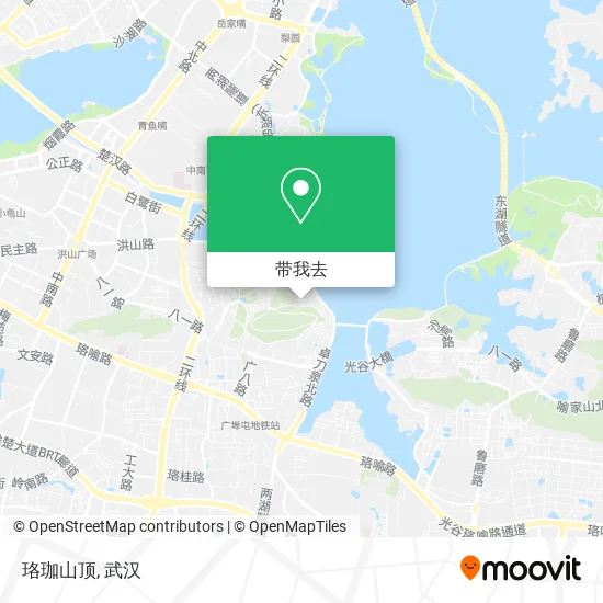 珞珈山顶地图