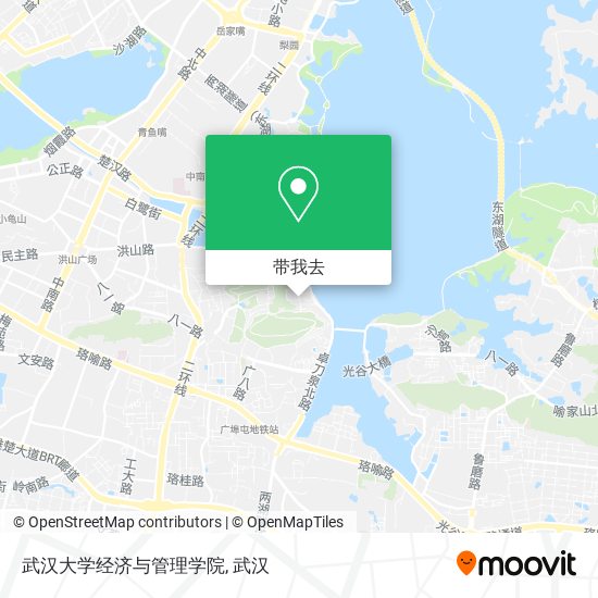 武汉大学经济与管理学院地图