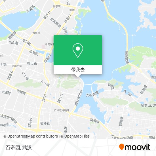 百帝园地图
