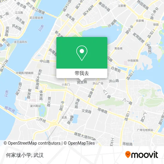 何家垅小学地图