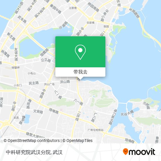 中科研究院武汉分院地图