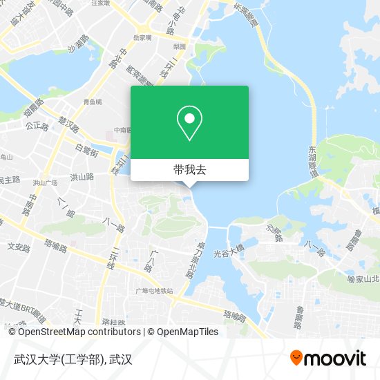武汉大学(工学部)地图