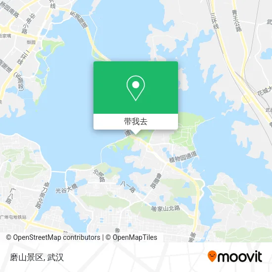 磨山景区地图
