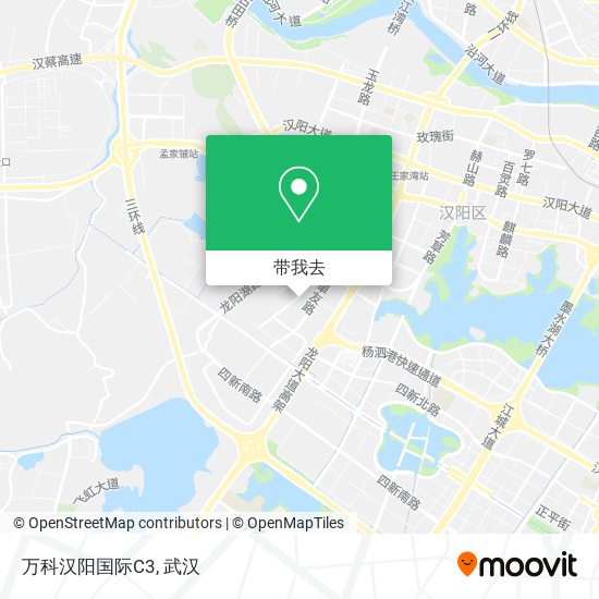 万科汉阳国际C3地图