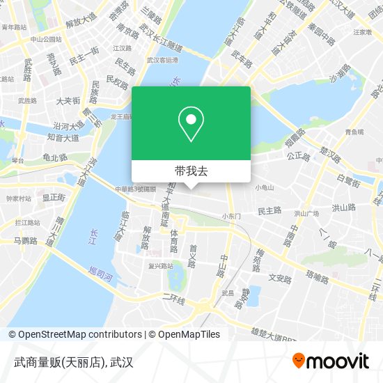 武商量贩(天丽店)地图