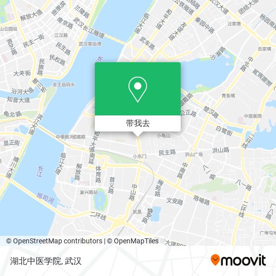 湖北中医学院地图