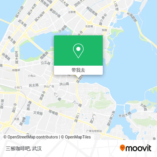 三猴咖啡吧地图
