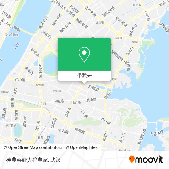 神農架野人谷農家地图