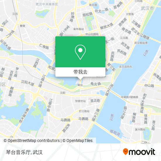 琴台音乐厅地图