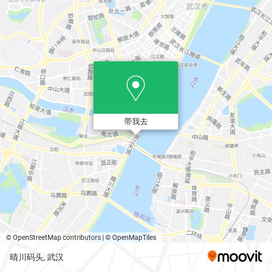 晴川码头地图