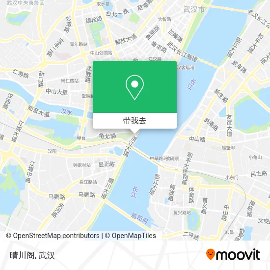 晴川阁地图