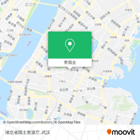 湖北省国土资源厅地图