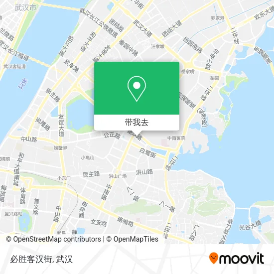 必胜客汉街地图