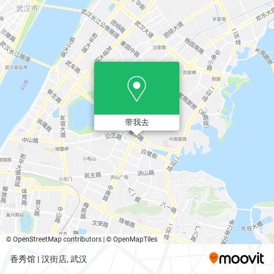 香秀馆 | 汉街店地图