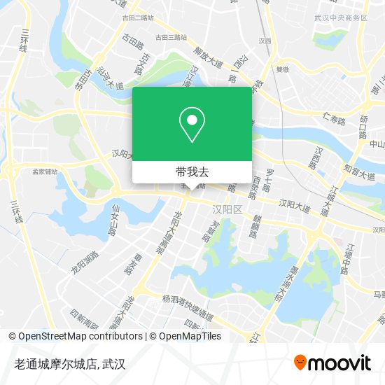 老通城摩尔城店地图
