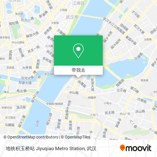 地铁积玉桥站 Jiyuqiao Metro Station地图