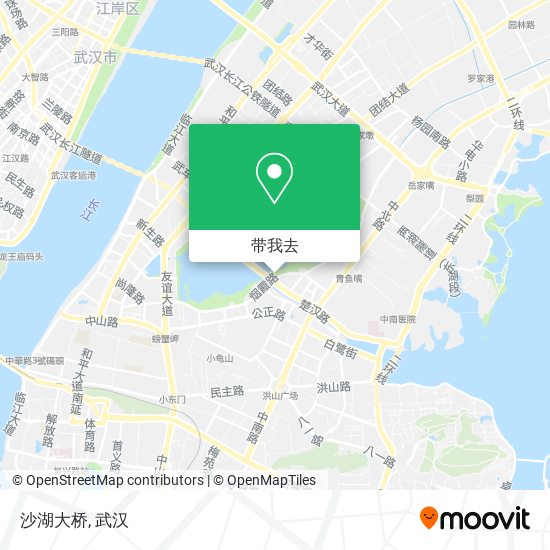 沙湖大桥地图