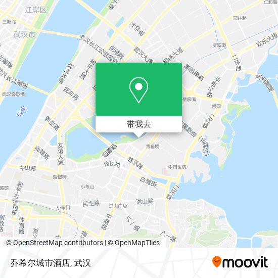 乔希尔城市酒店地图