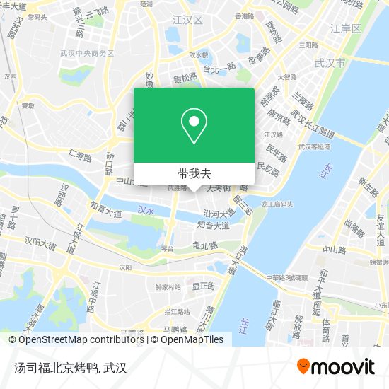 汤司福北京烤鸭地图