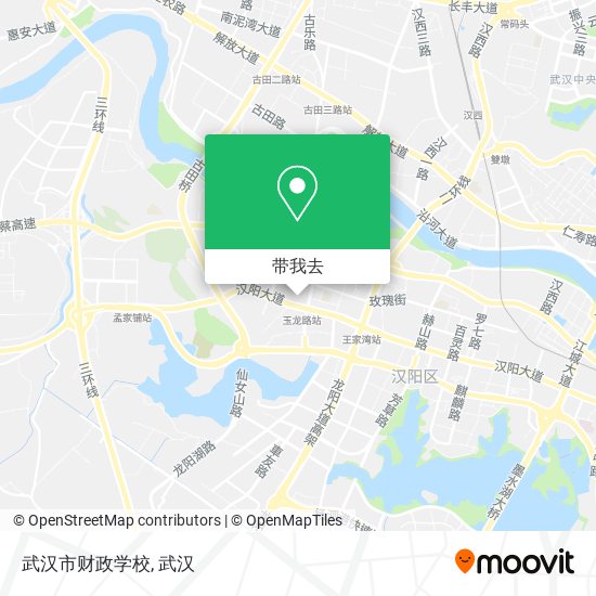 武汉市财政学校地图