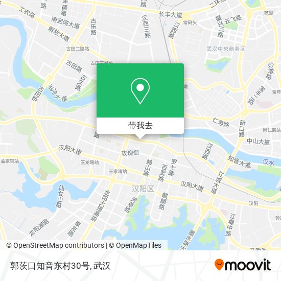 郭茨口知音东村30号地图