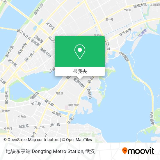 地铁东亭站 Dongting Metro Station地图