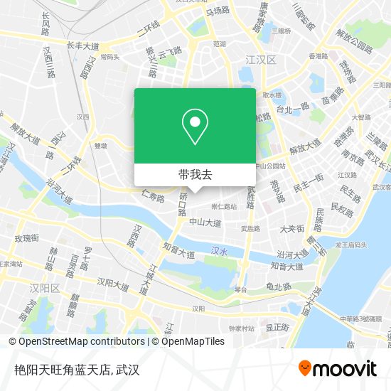 艳阳天旺角蓝天店地图