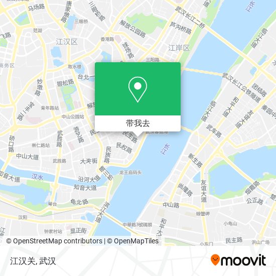 江汉关地图