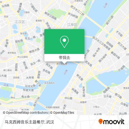 马克西姆音乐主题餐厅地图