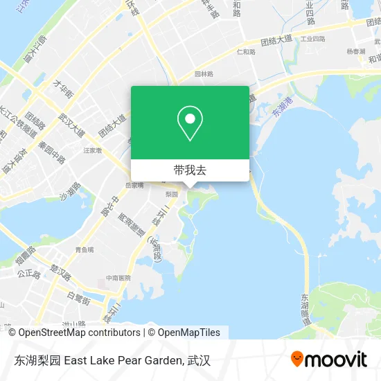 东湖梨园 East Lake Pear Garden地图
