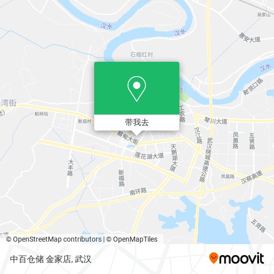 中百仓储 金家店地图