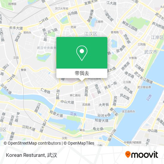 Korean Resturant地图
