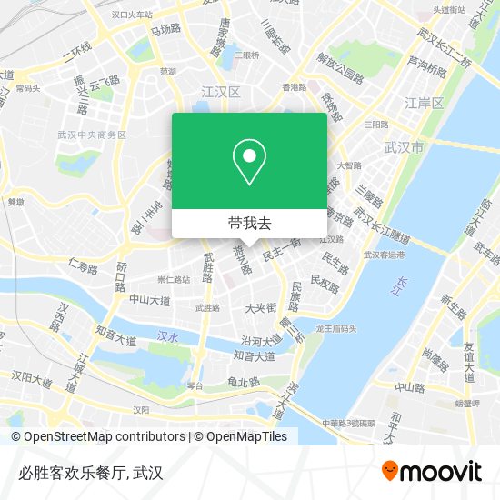 必胜客欢乐餐厅地图