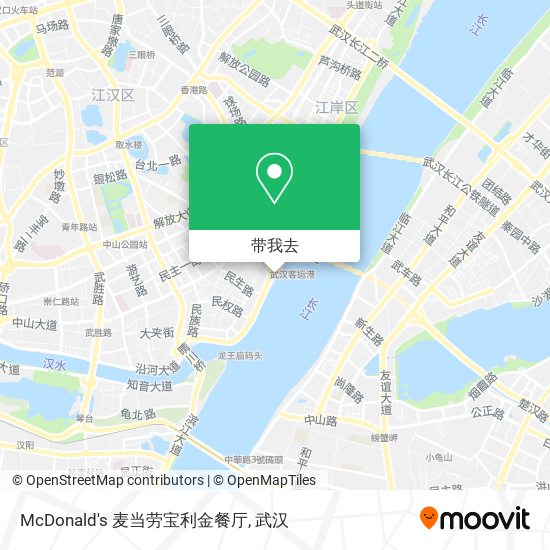 McDonald's 麦当劳宝利金餐厅地图