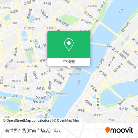 新世界百货(时尚广场店)地图