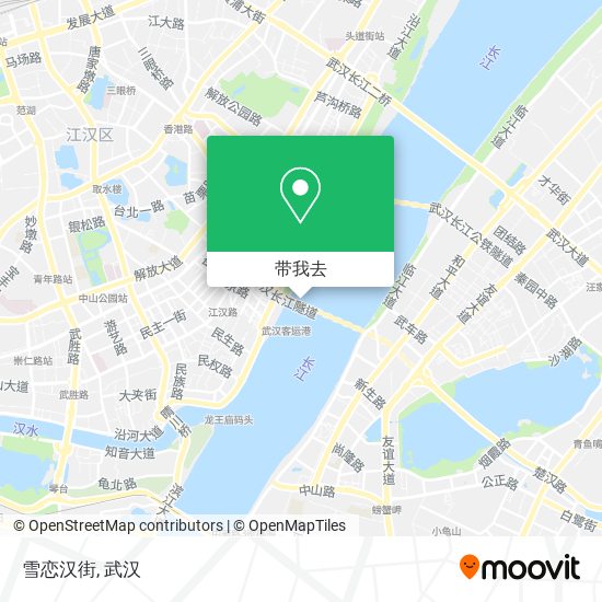 雪恋汉街地图