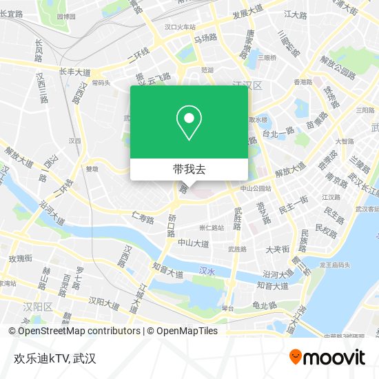欢乐迪kTV地图