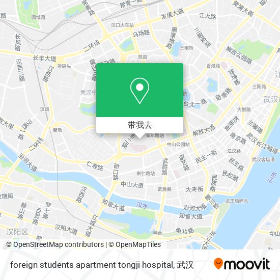 foreign students apartment tongji hospital地图