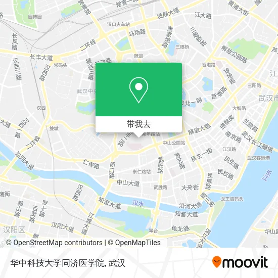 华中科技大学同济医学院地图