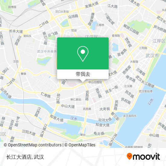 长江大酒店地图