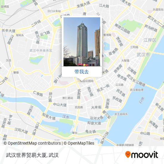武汉世界贸易大厦地图